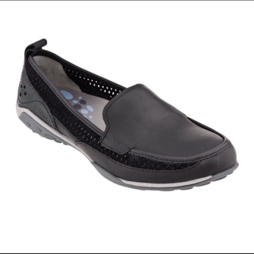 MERRELL Loafers Salix Ballet Flats Navy Size 9
